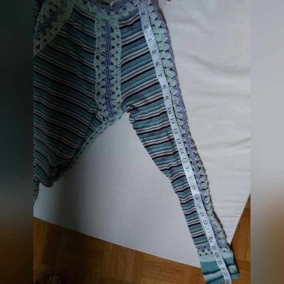 Free People Knit Stripe Top XS Boho Coastal Cowgirl Long Sleeve Tee - Picture 10 of 10